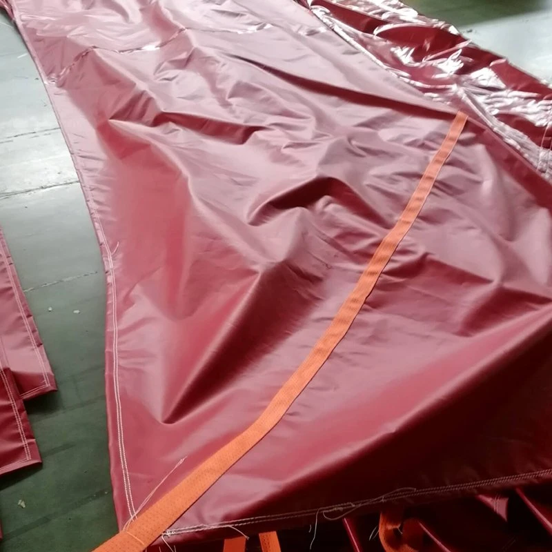 Vinyl Coated Polyester PVC Construction Snow Sand Tarps